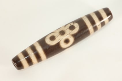 Agate Dzi Bead Ornament