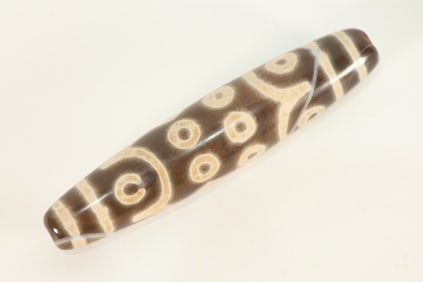 Agate Dzi Bead Ornament