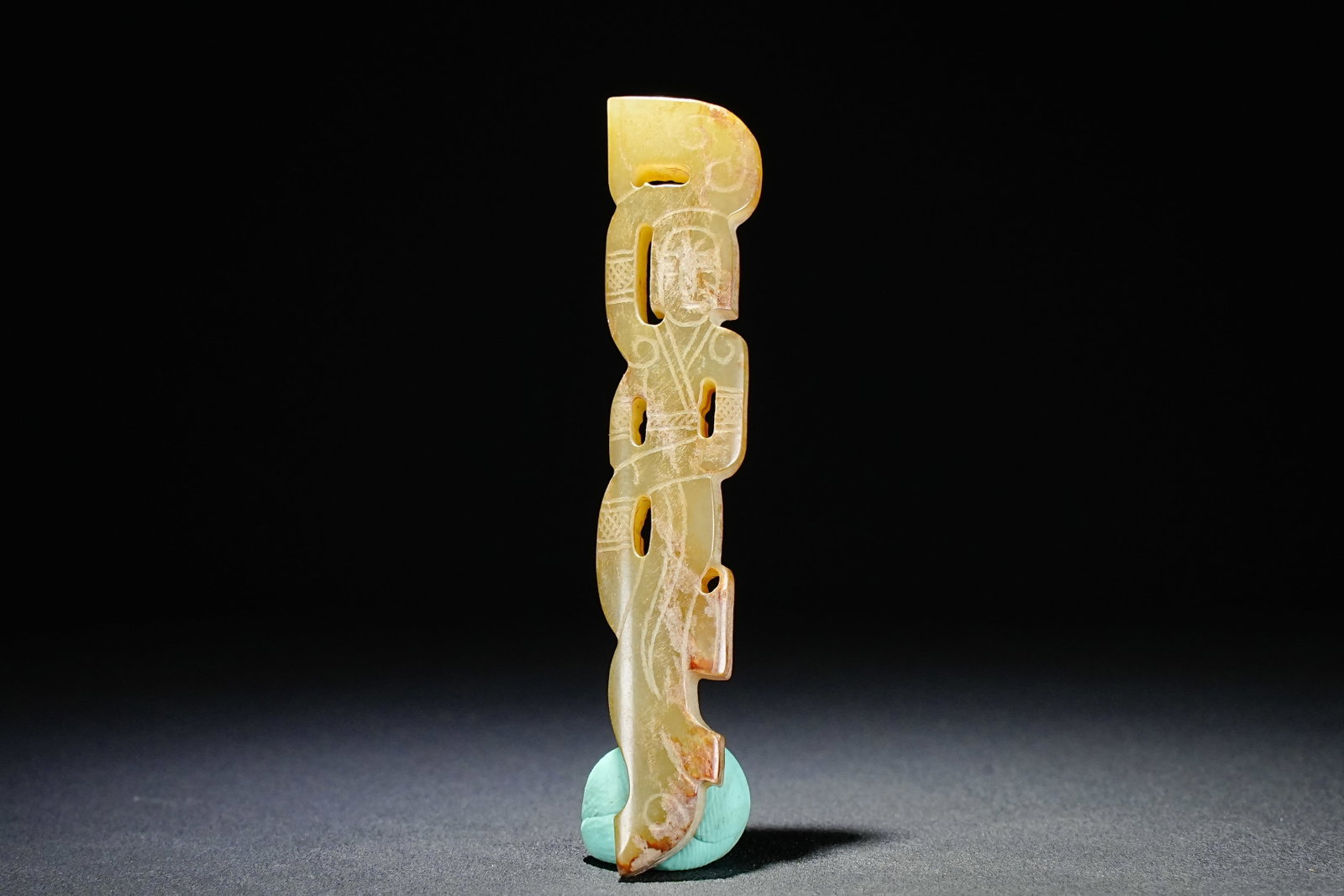 Jade Dancer: Jade Dancer (6.1 x 1.2 x 0.5 cm)