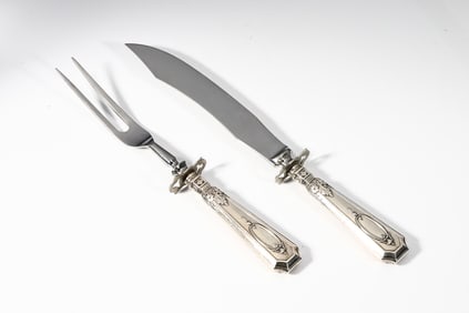 Sterling Silver Gorham Handled 2-Piece Serving Set