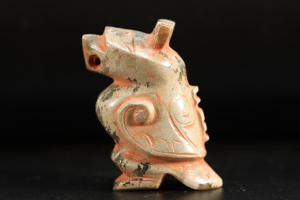 Jade Carved Beast Shape Ornament