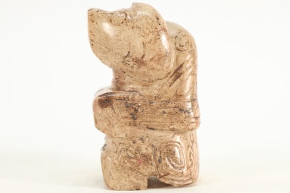 Jade Carved Beast Shape Ornament
