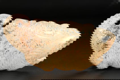 Jade Carved Beast Shape Ornament
