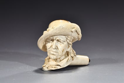 Meerschaum Pipe Cowboy With Fitted Case