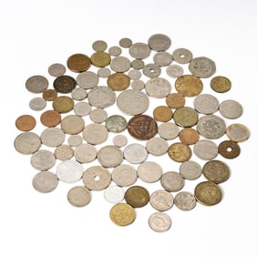 Collectible Vintage Foreign Coins