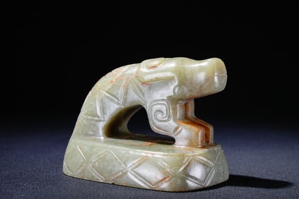 Jade Beast Figure Seal