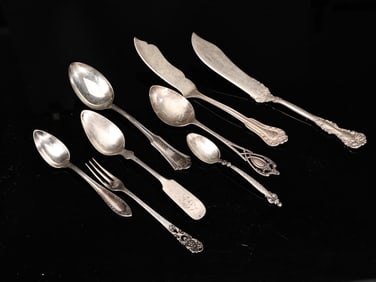 Vintage Sterling Silver Dining Flatware