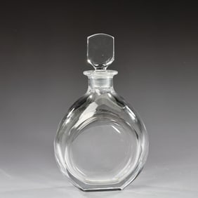 Orrefors Sweden Nils Landberg Crystal Decanter