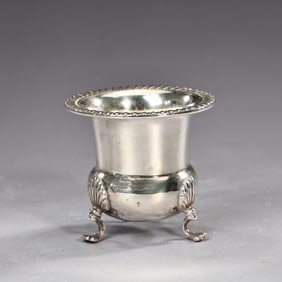 Sterling Silver Footed Toothpick Holder
