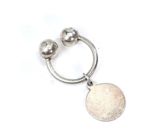 Tiffany & Co. Sterling Silver Keychain Ring