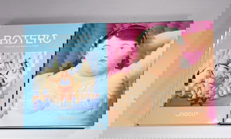 Circus Painting & Drawings Hard copy And Rudy Chiappini Botero Painting 1959-2015