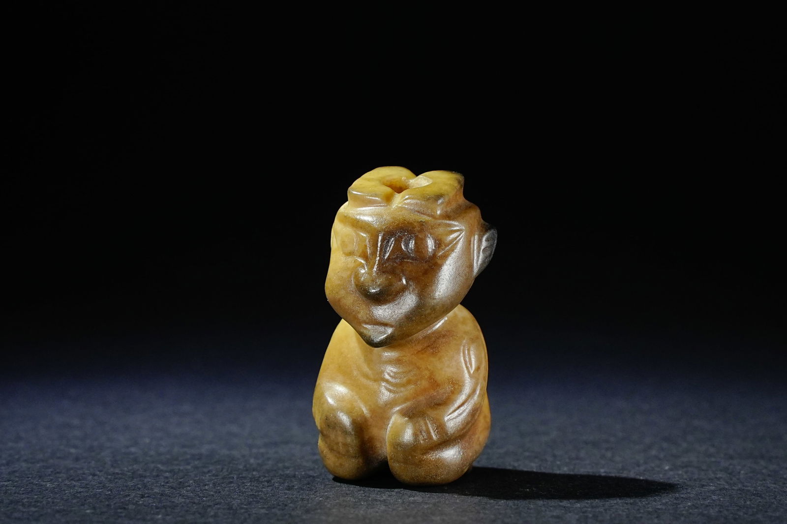 Jade Carved Character Shape Ornament (1 of 12)