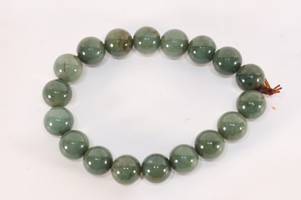 Jadeite Bead Bracelet