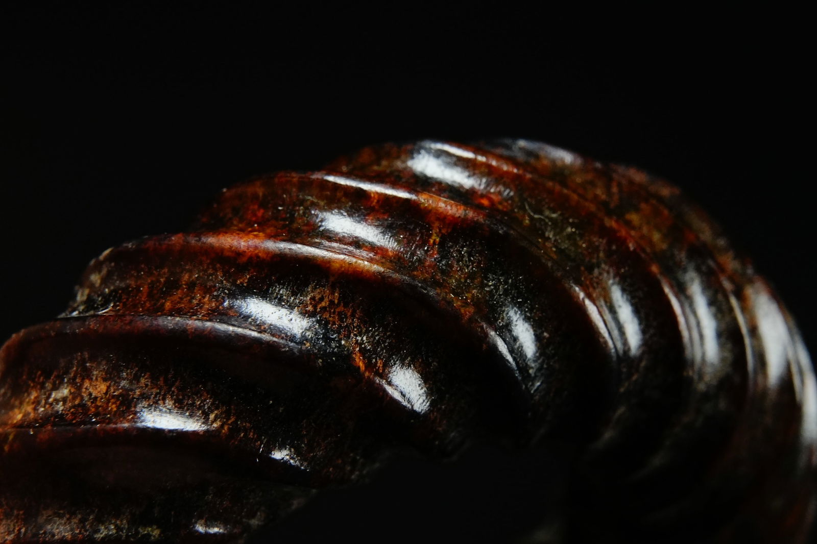 Jade Rope Pattern Ring - 4