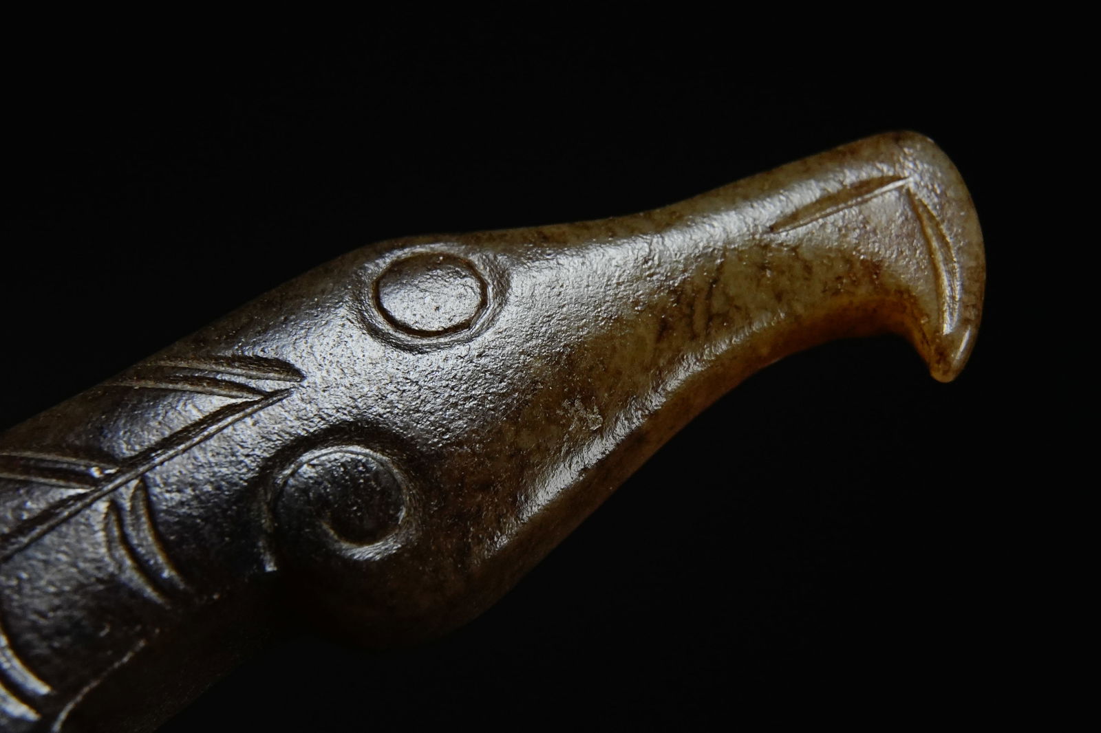 Jade Bird Shape Flake - 3