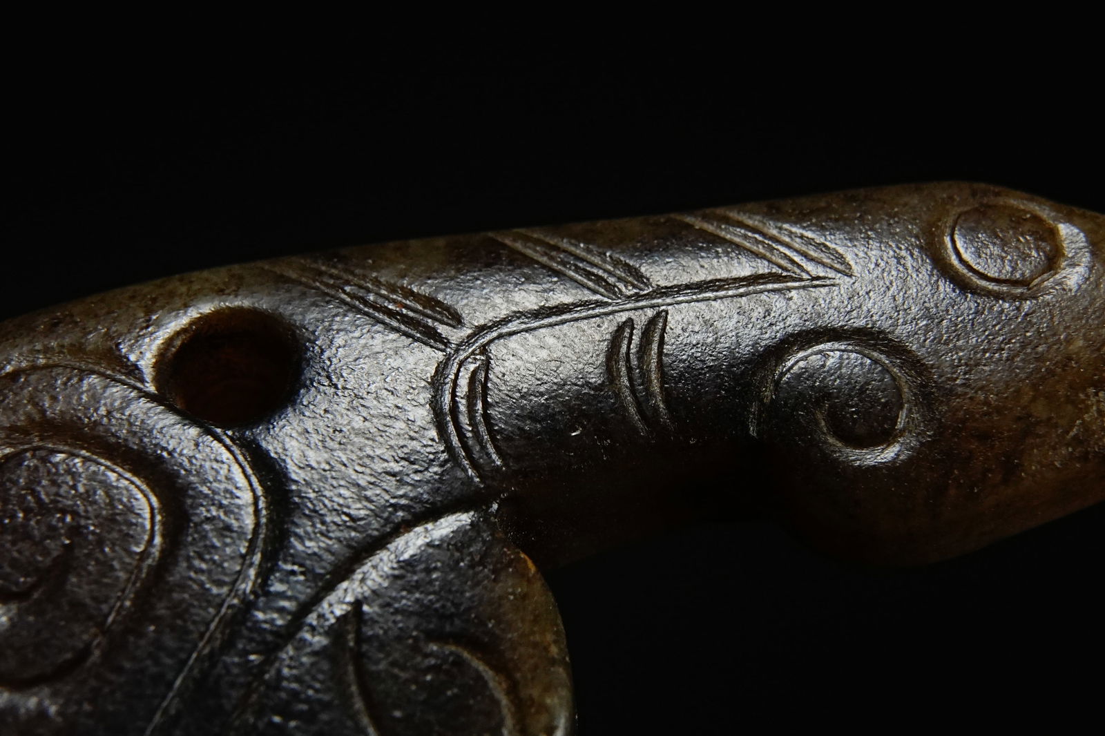 Jade Bird Shape Flake - 4