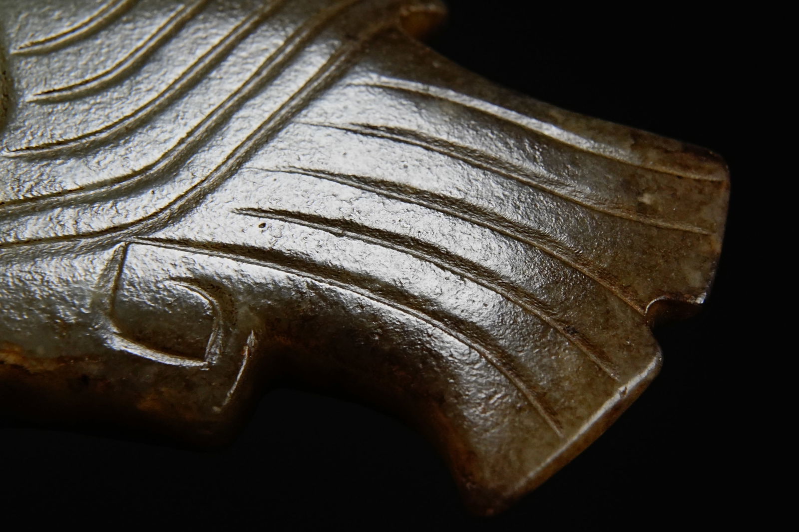 Jade Bird Shape Flake - 6