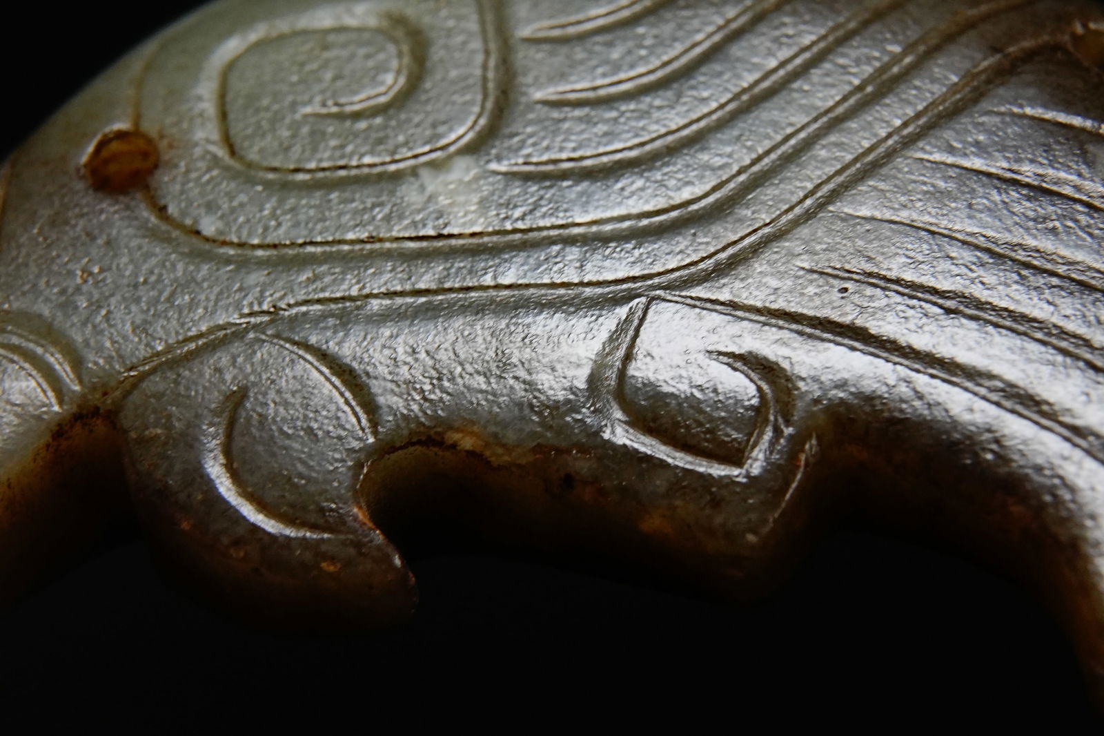 Jade Bird Shape Flake - 9