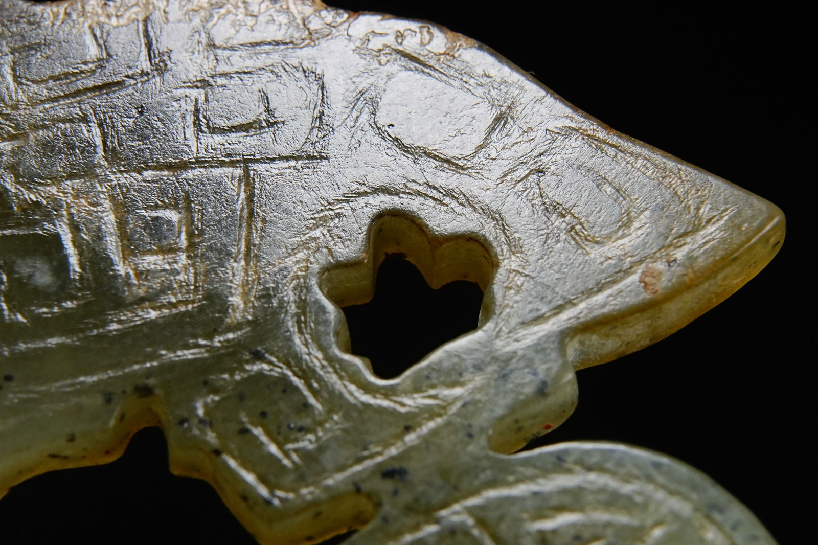 Jade Dragon Pattern Bi - 3