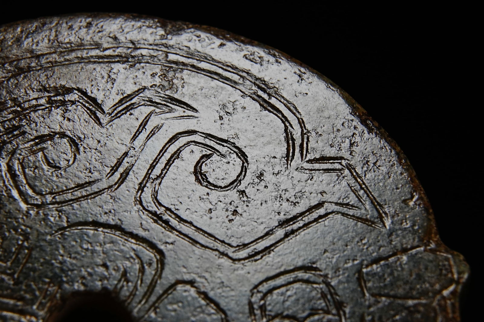 Jade Dragon Pattern Bi - 4