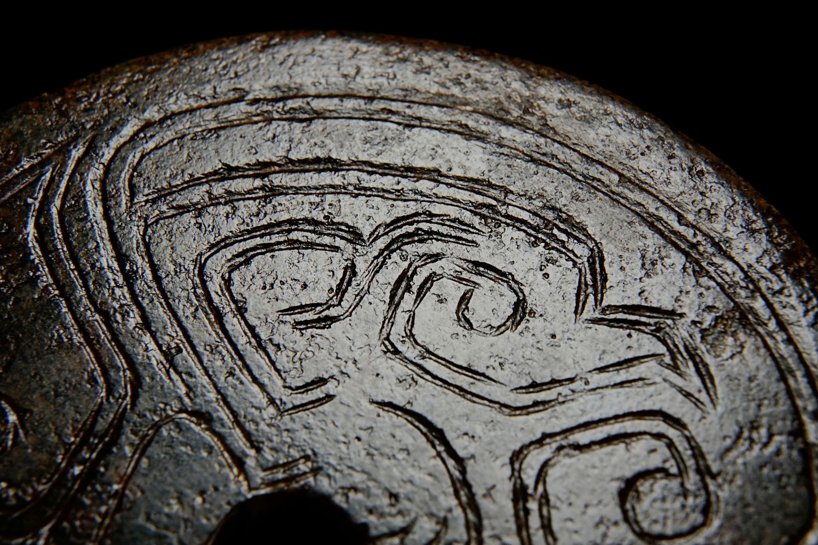 Jade Dragon Pattern Bi - 5