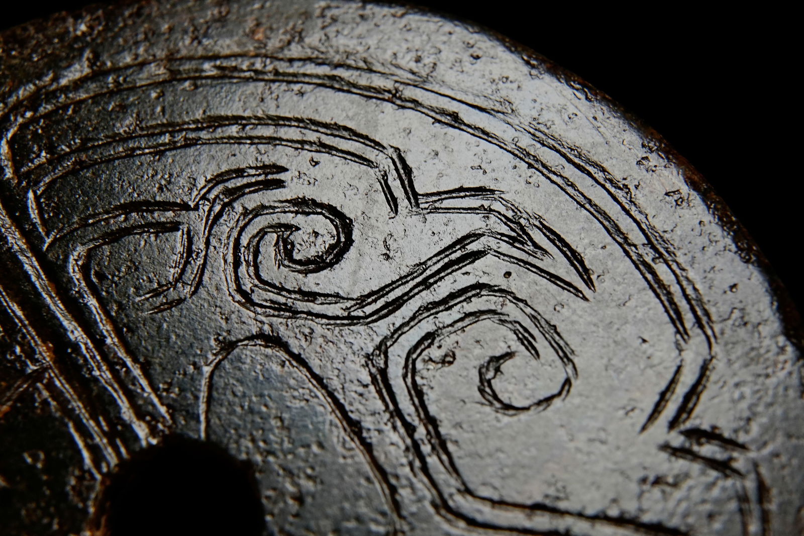 Jade Dragon Pattern Bi - 6