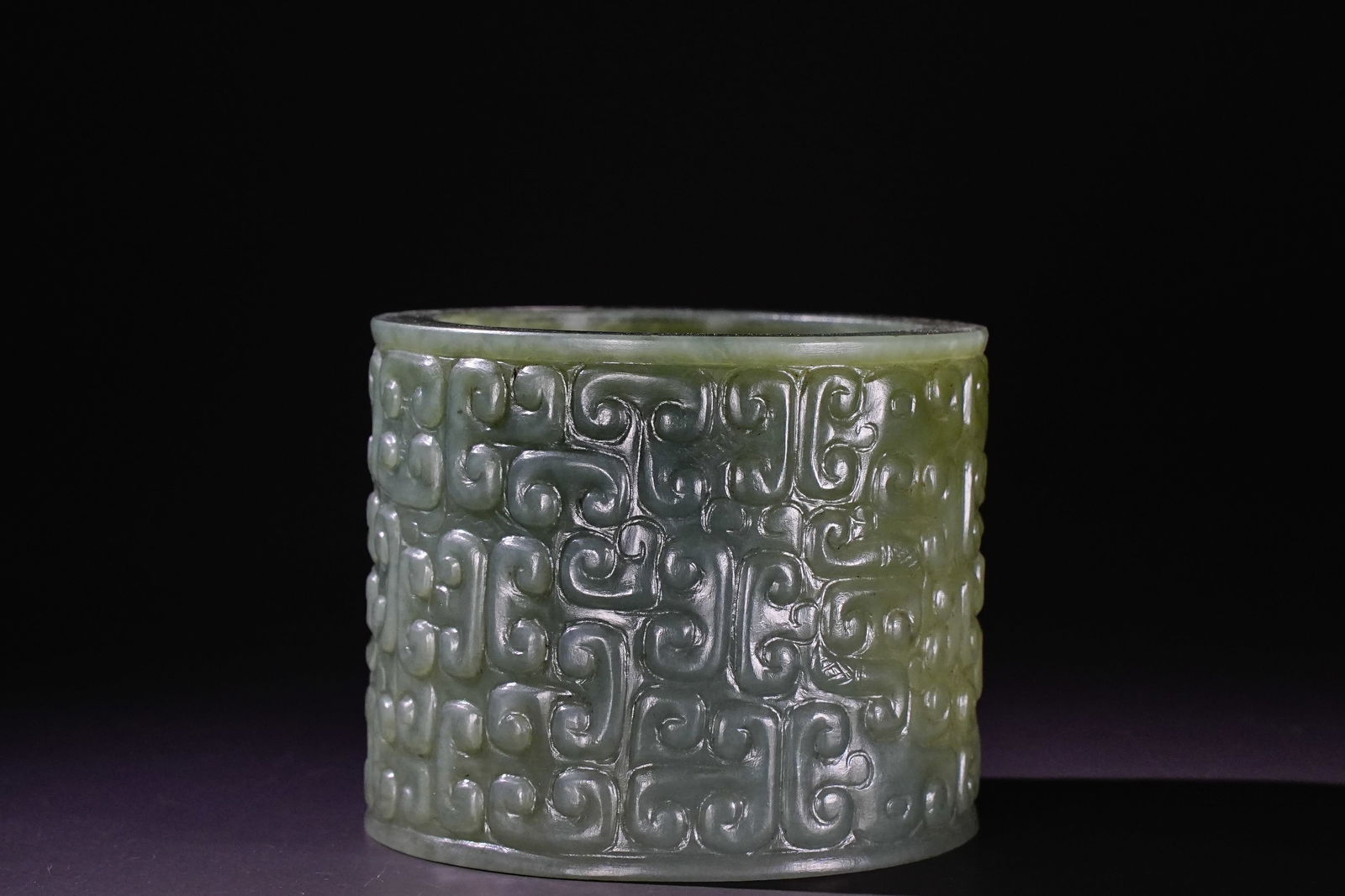 Jade Cloud Pattern Cong - 2