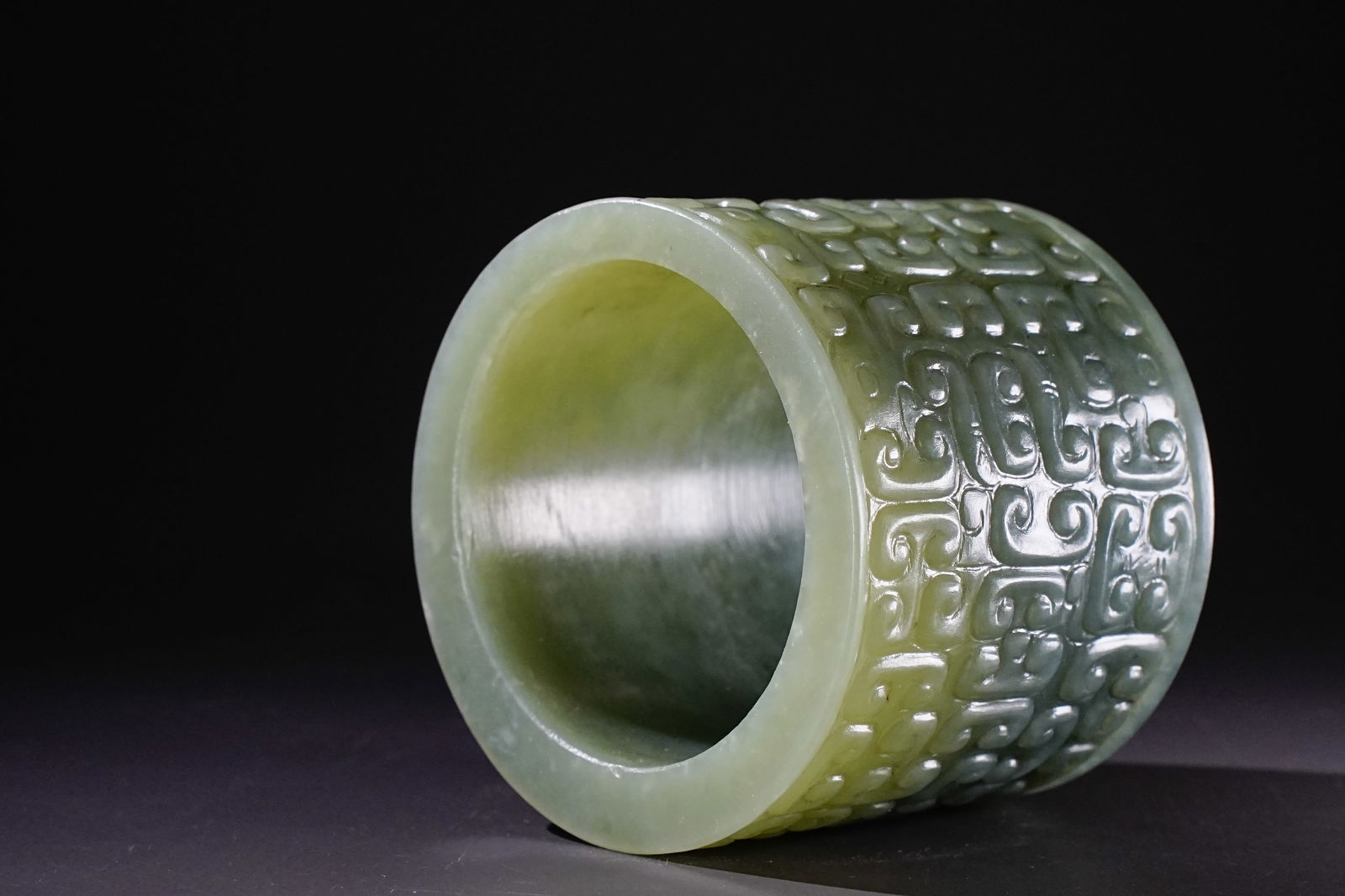 Jade Cloud Pattern Cong - 3