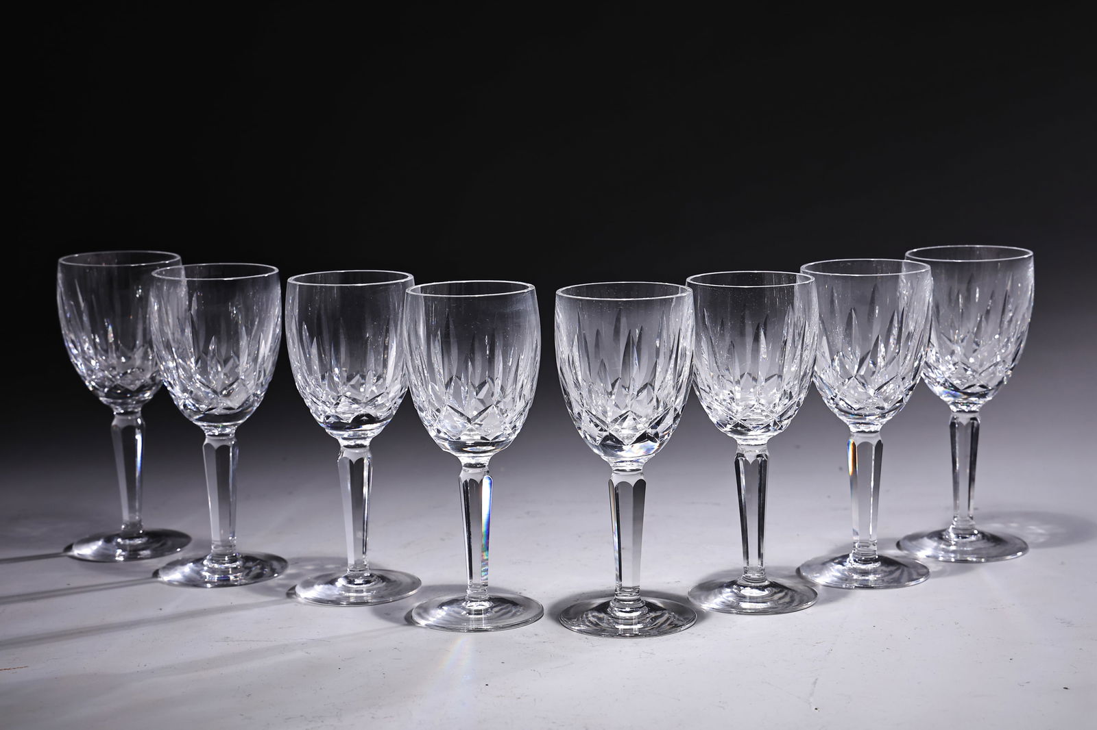 Waterford 6.5" Kildare Claret Water Goblet Glasses Set Of 8 (1 of 6)