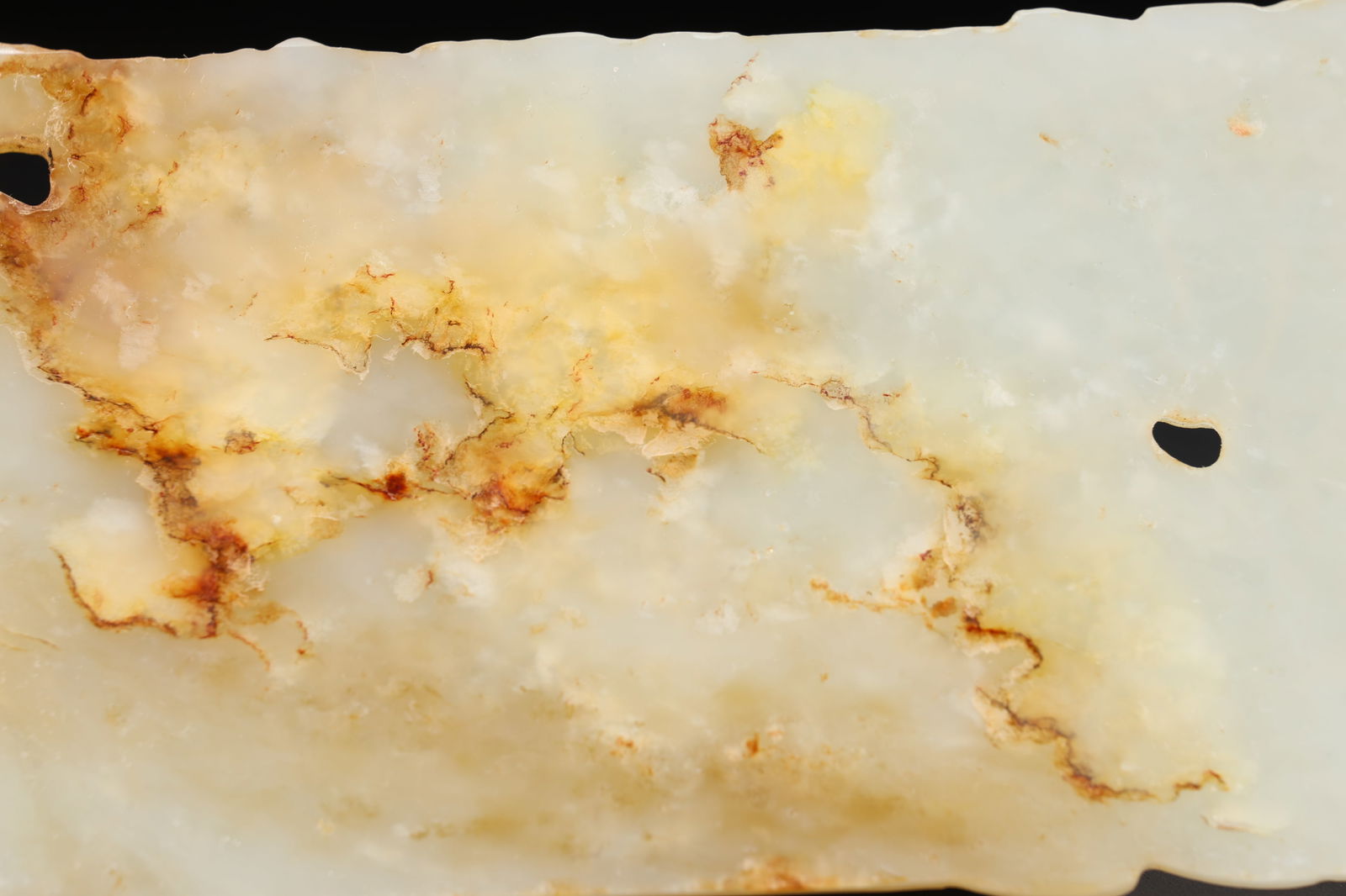 Jade Carved Beast Pattern Bi - 6