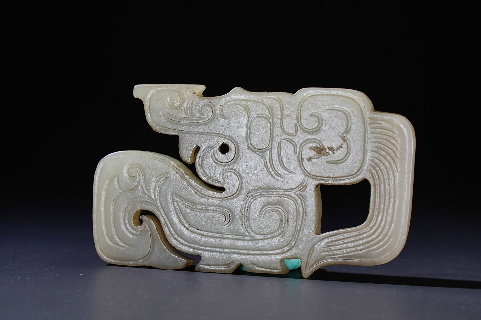 Jade Dragon Shape Flake - 2