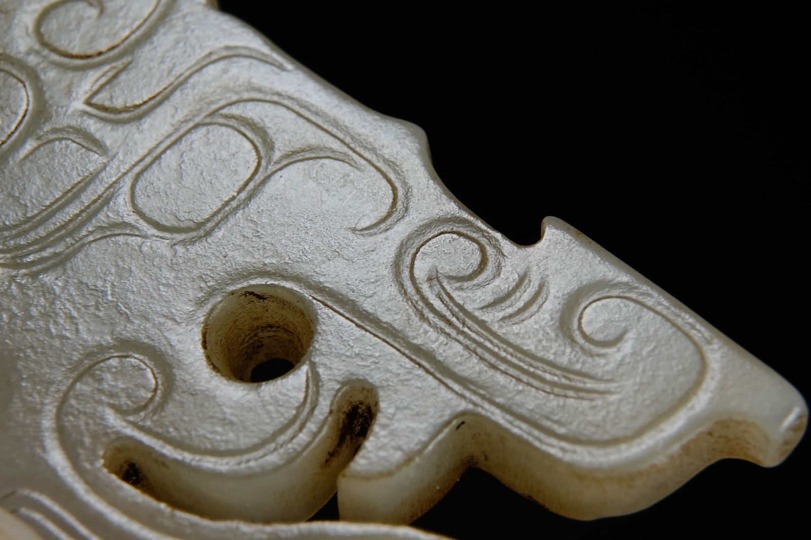 Jade Dragon Shape Flake - 3