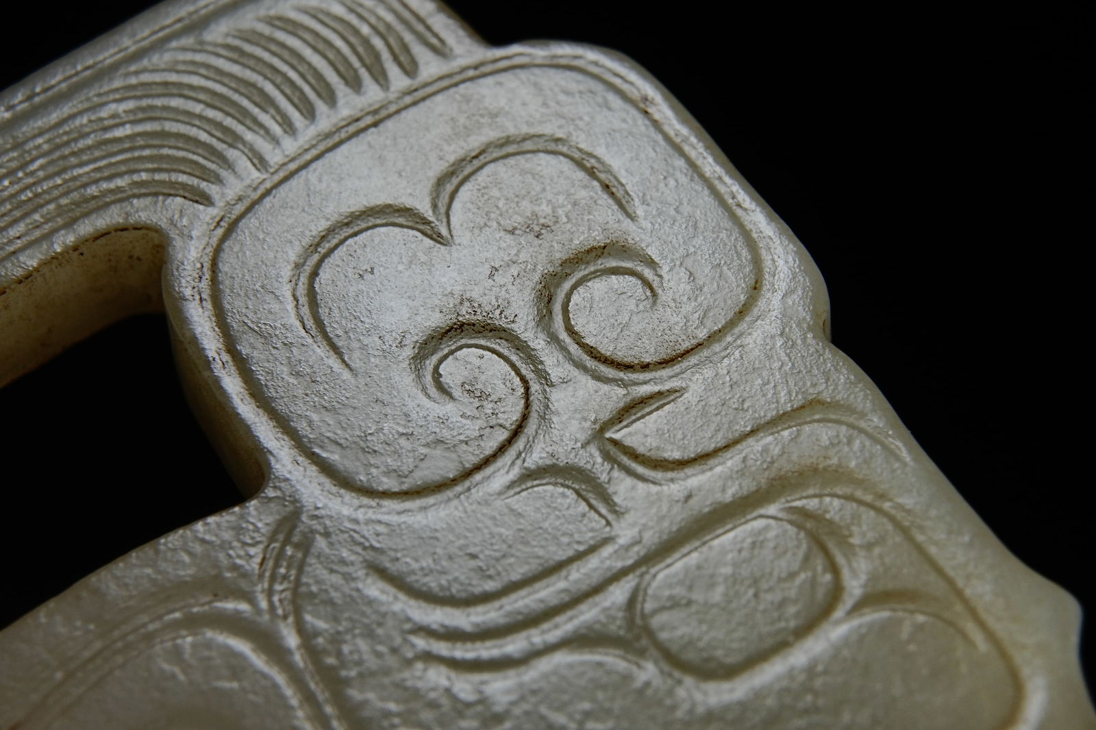 Jade Dragon Shape Flake - 4
