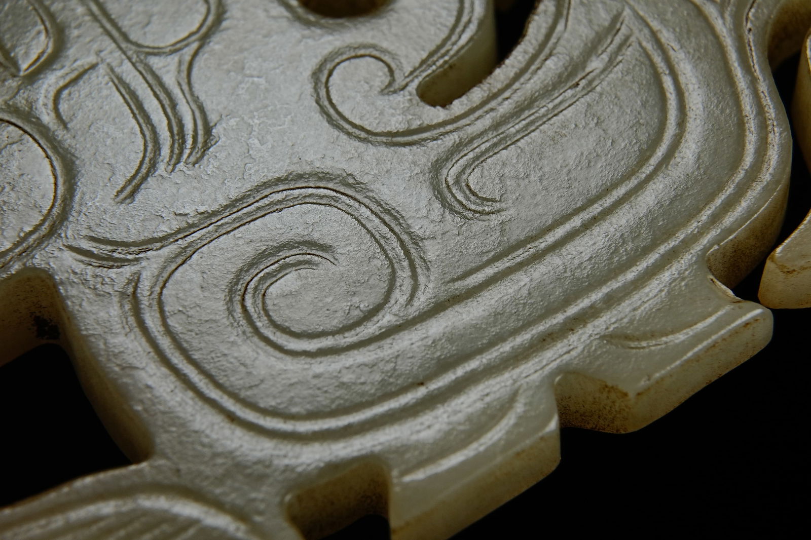 Jade Dragon Shape Flake - 6