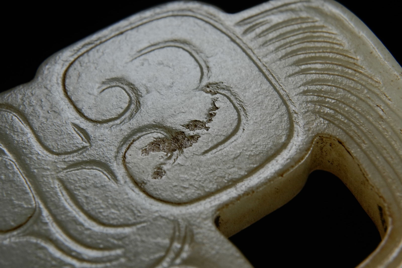 Jade Dragon Shape Flake - 8