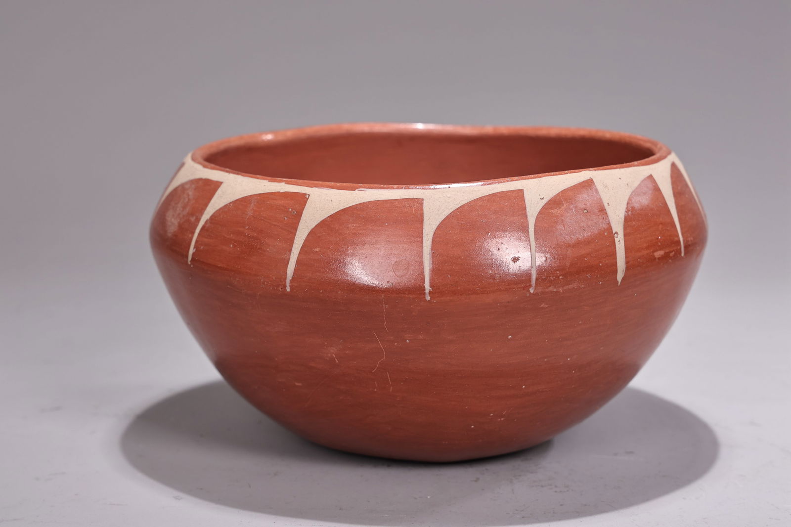 Native American Santa Clara Pottery Bowl (1 of 5)