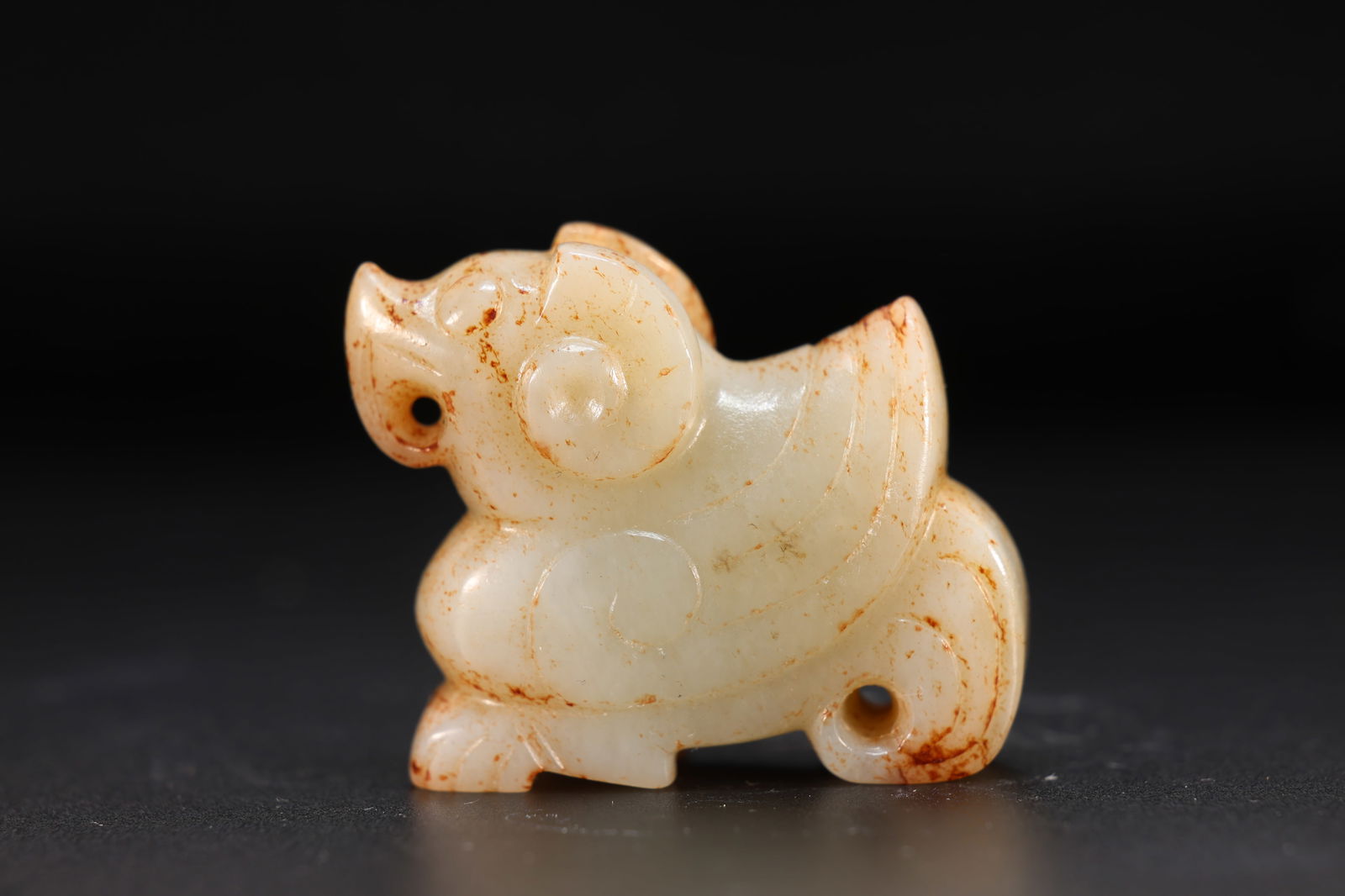 Jade Carved Bird Shape Ornament (1 of 5)