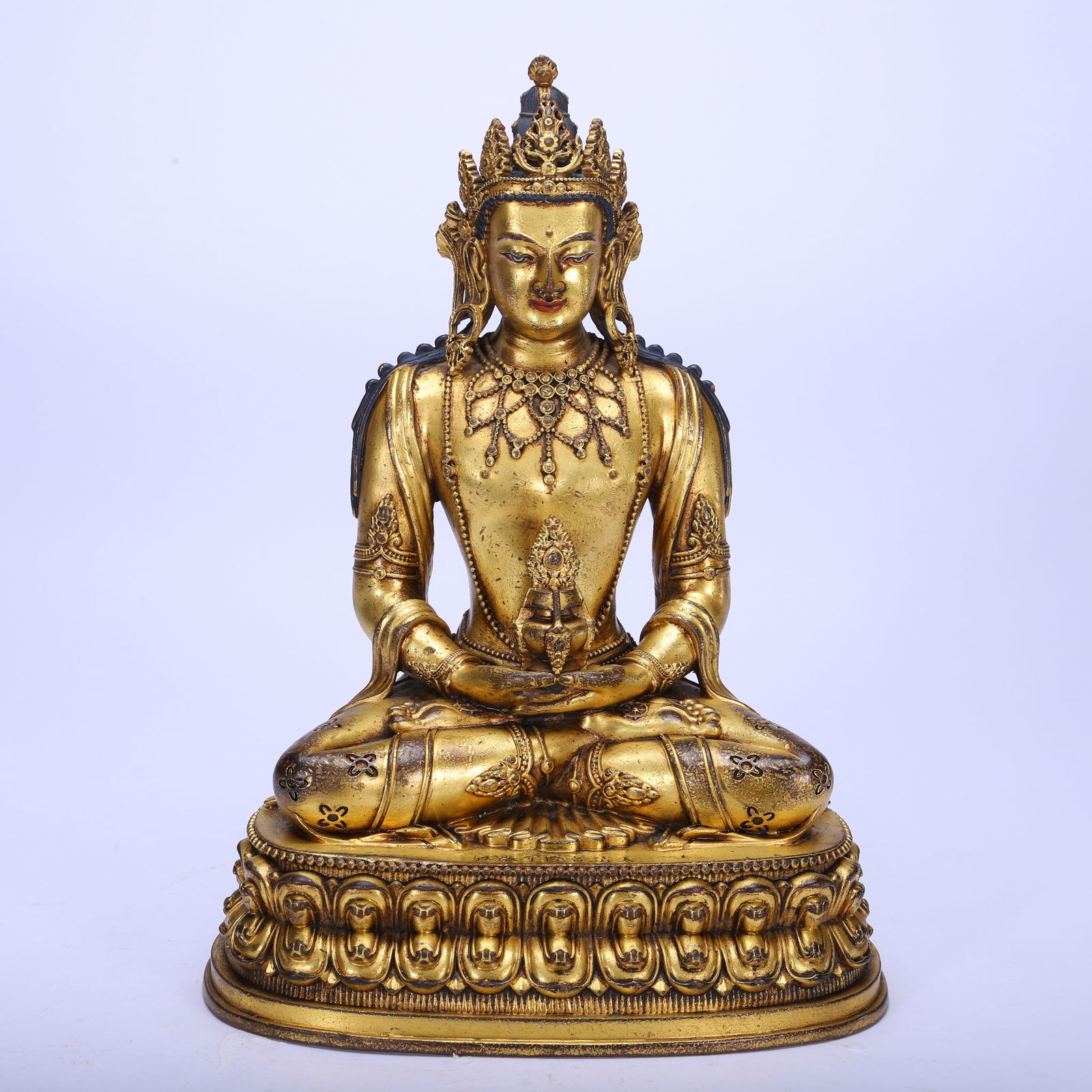 Gilt Bronze GuanYin Figure (1 of 9)