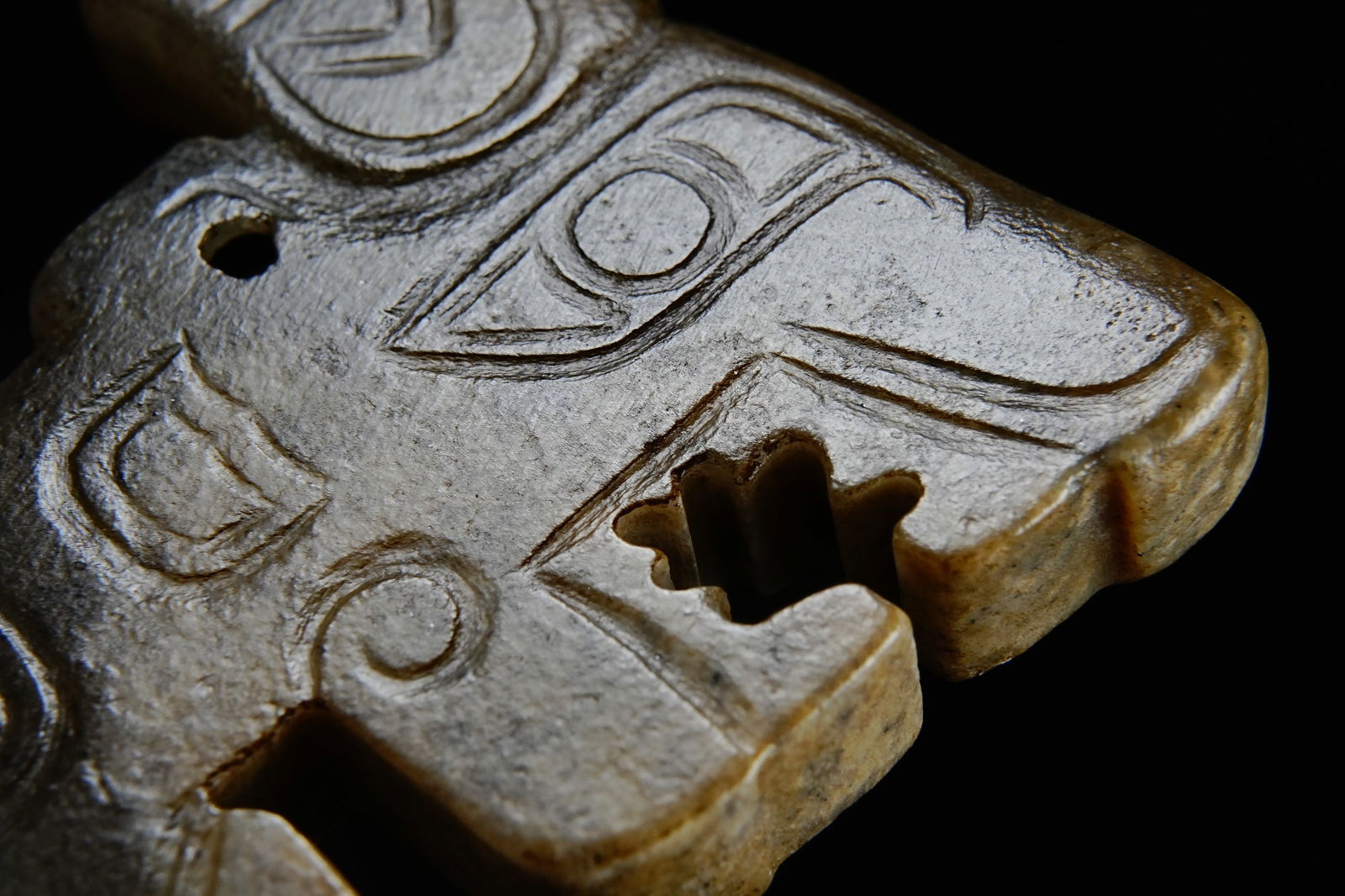 Jade Dragon Shape Flake - 3