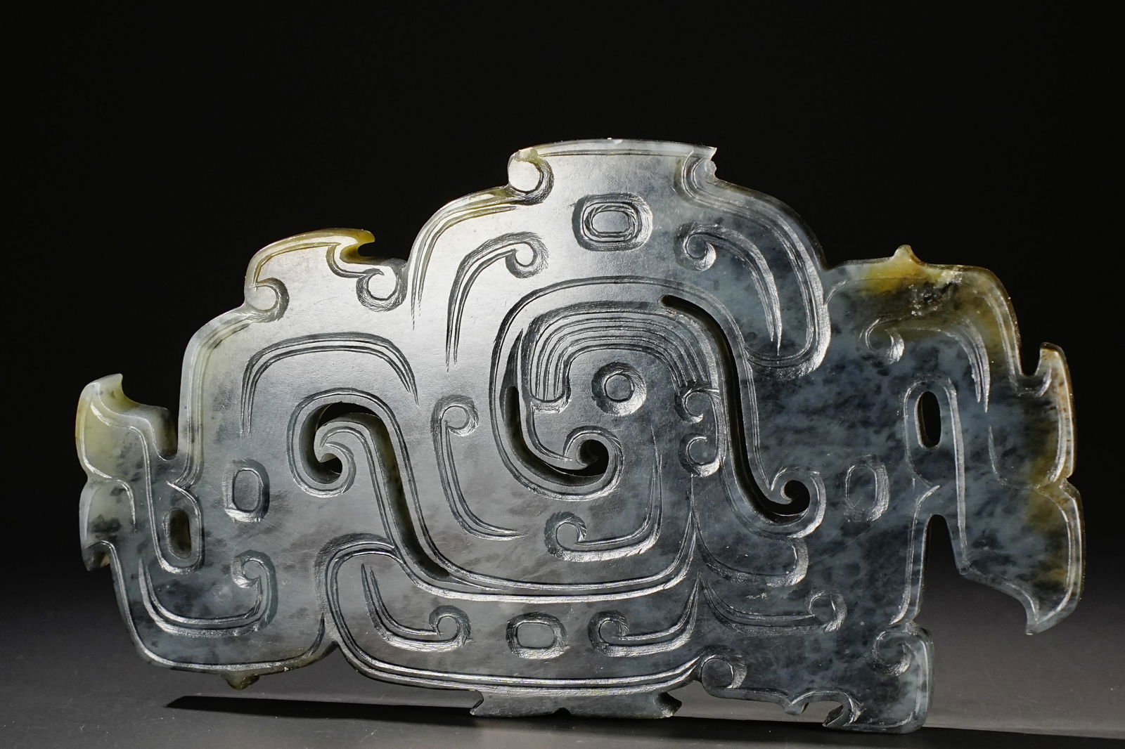 Jade Dragon Shape Flake - 2