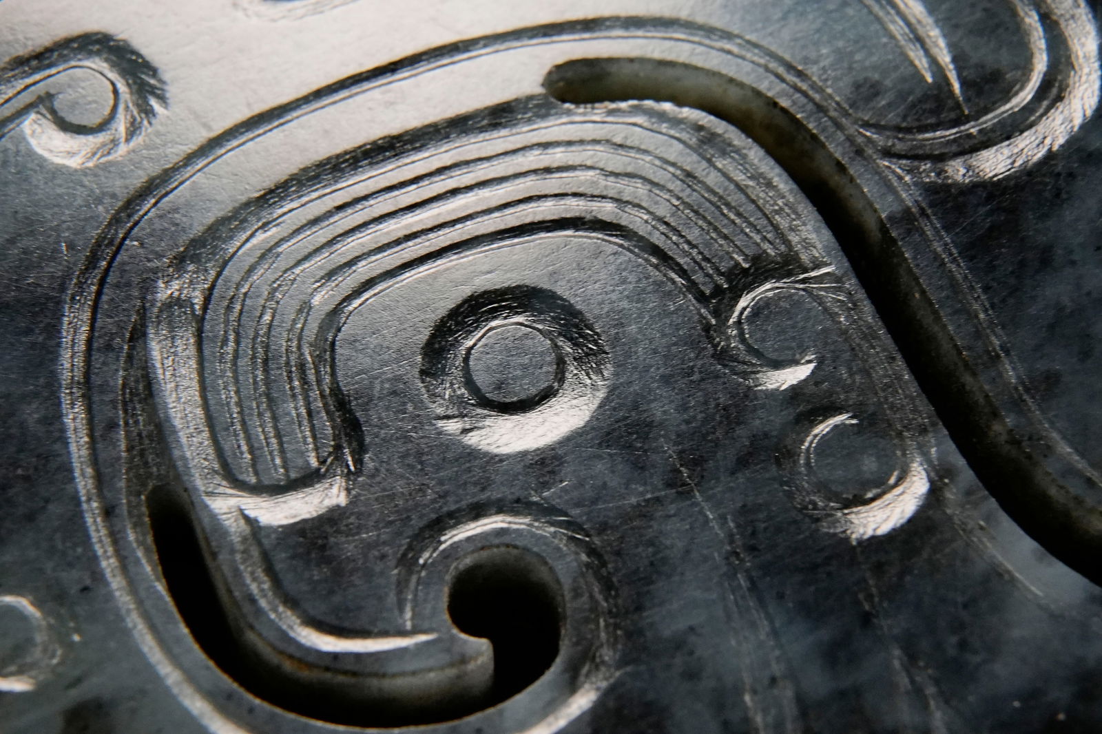 Jade Dragon Shape Flake - 5