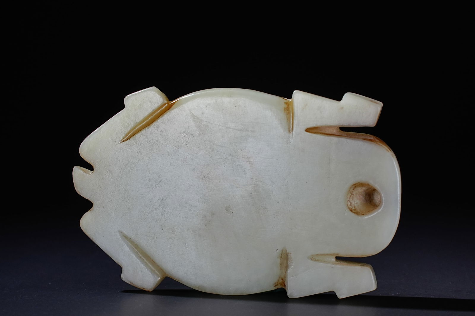 Jade Frog Figure Flake - 2