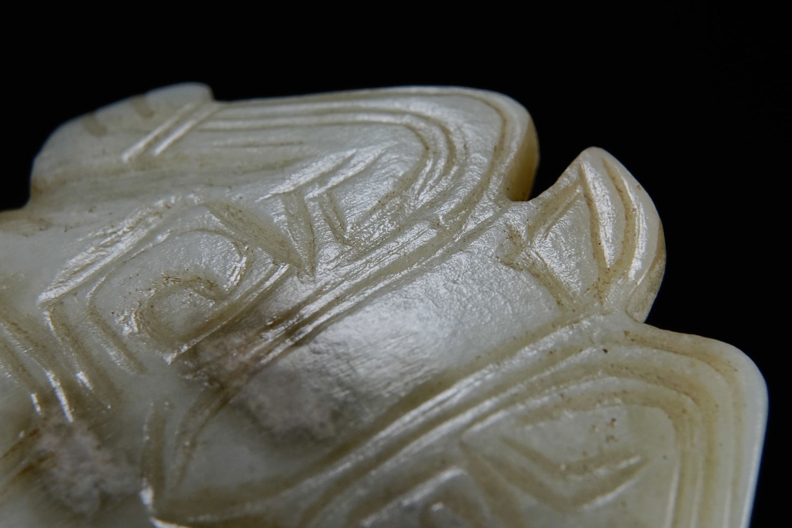 Jade Frog Figure Flake - 8