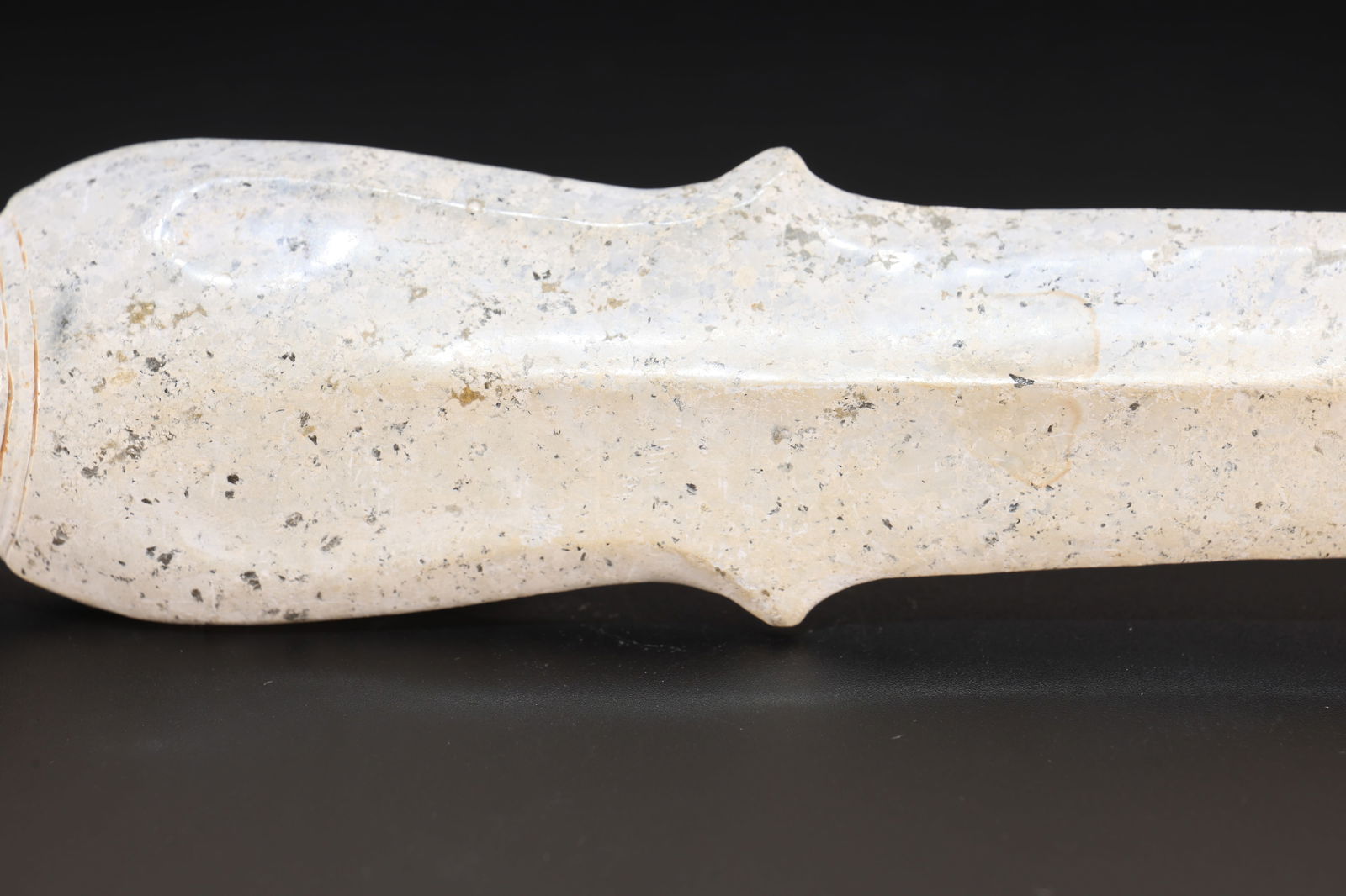 Jade Carved Beast Face Pattern Dagger - 3