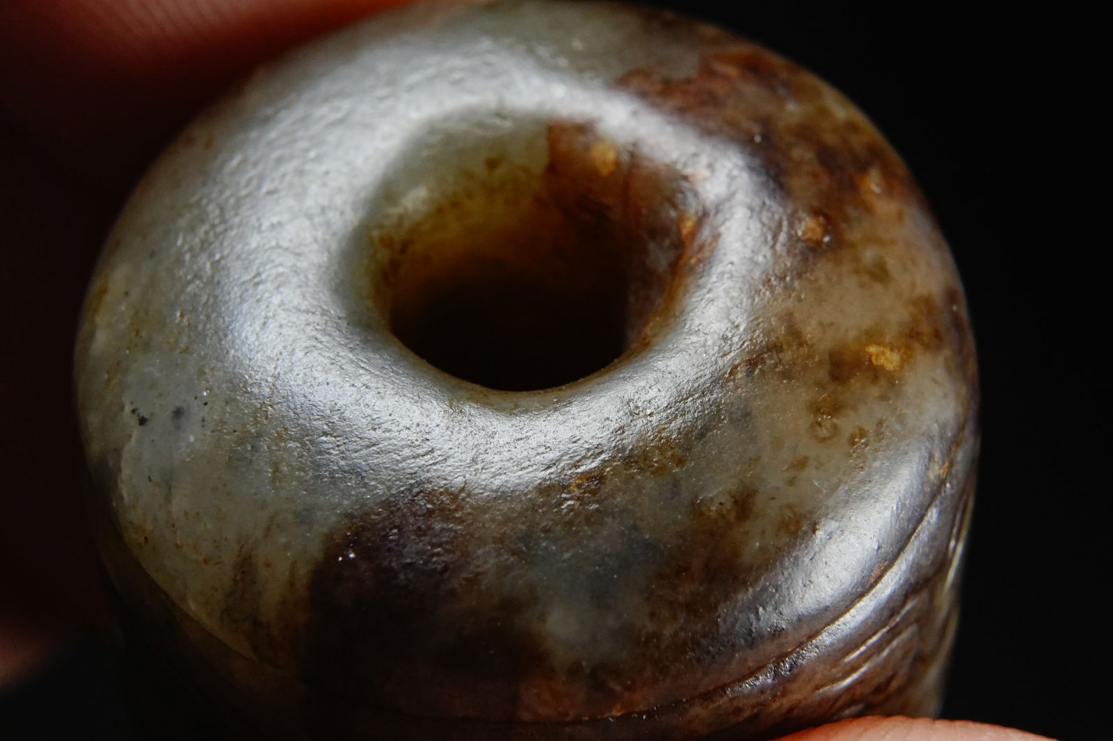 Jade Dragon with Cloud Pattern Lezi - 9