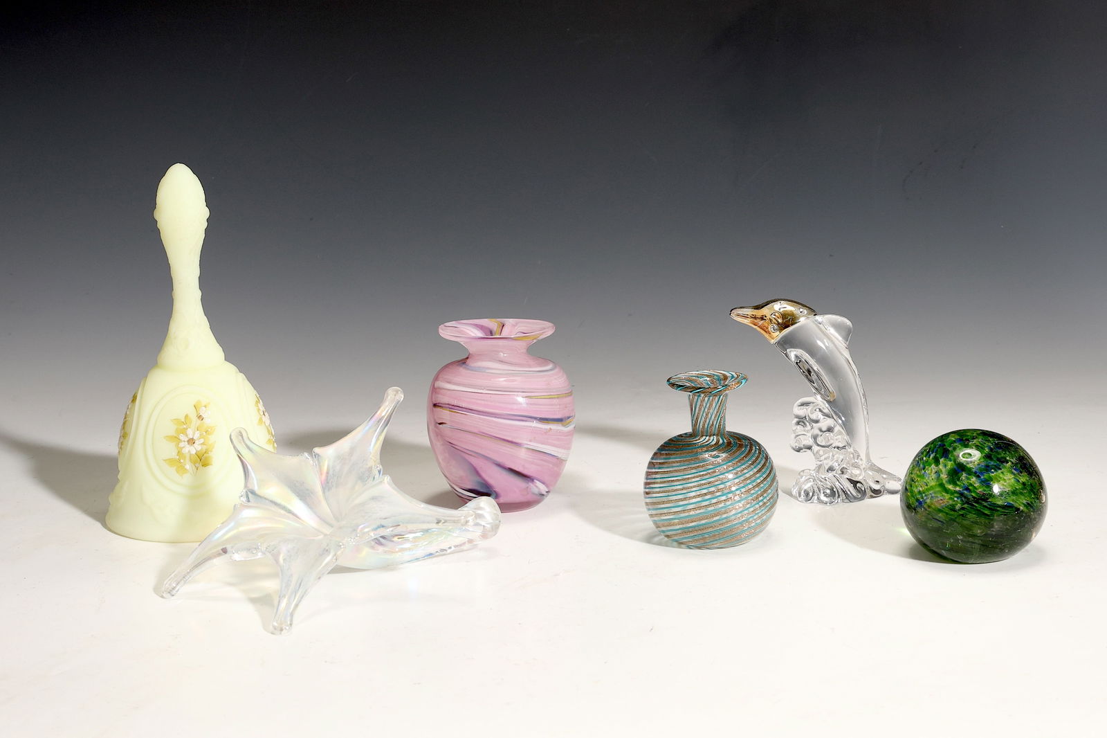 Collection Of Art Glassware including Buckhannon Vase (1 of 7)