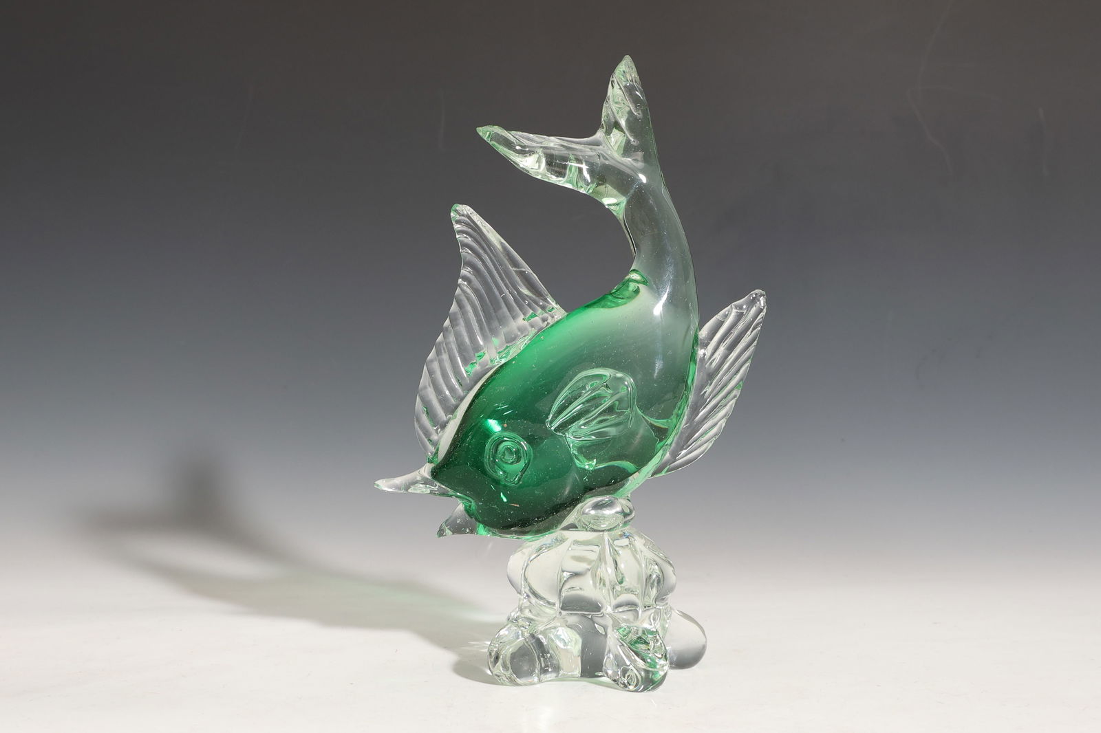 Seguso Polveri Murano Glass Fish Sculpture (1 of 7)