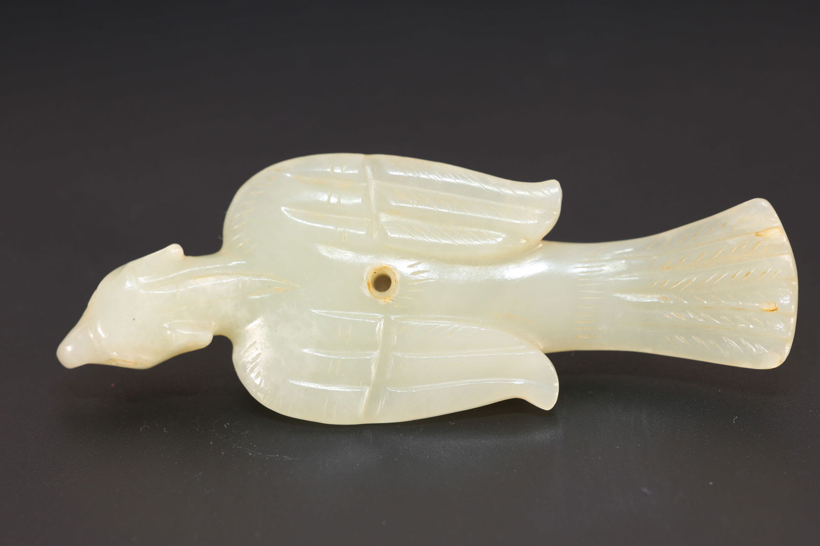 Jade Carved Bird Shape Ornament (1 of 6)