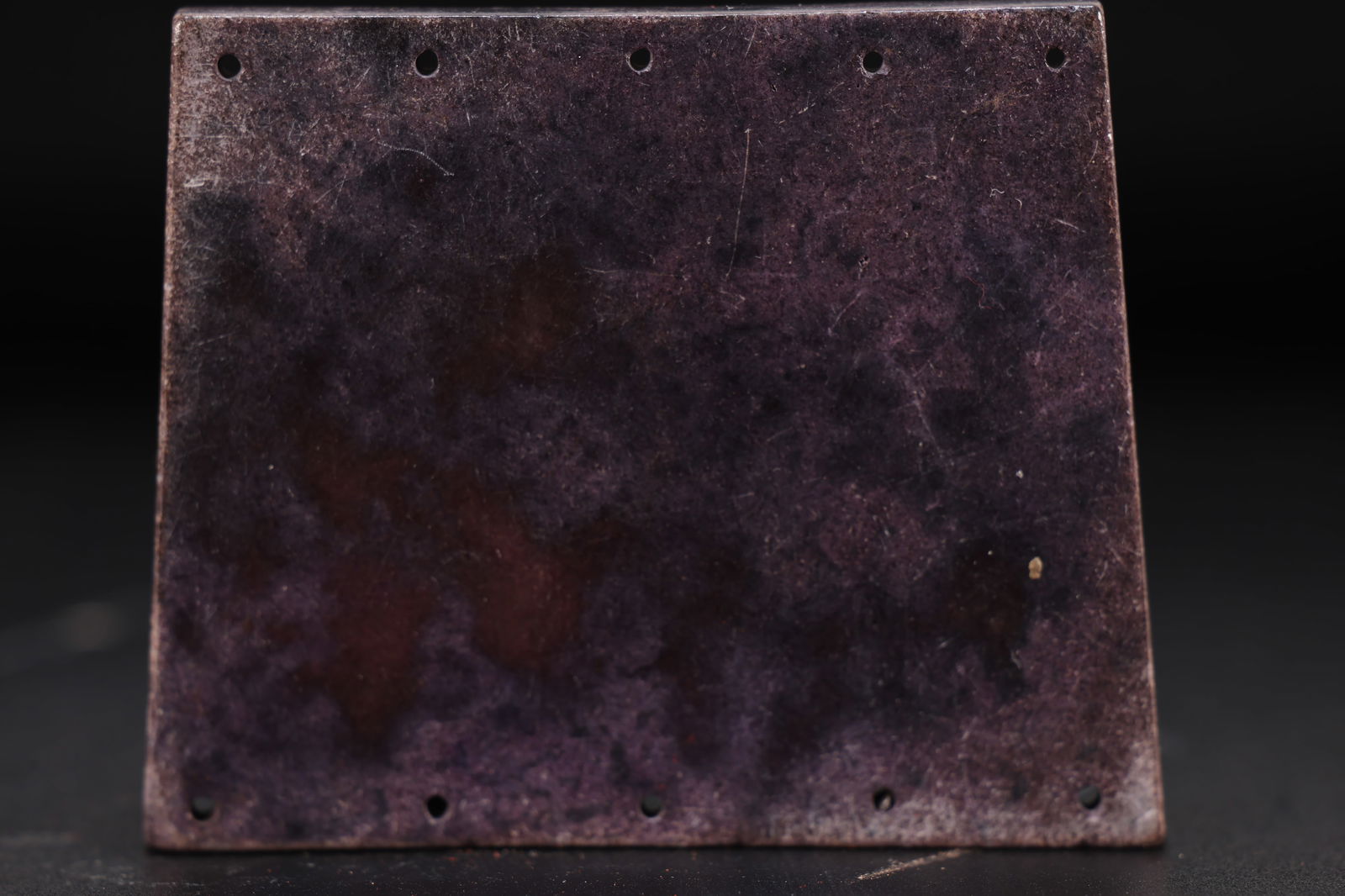 Jade Carved Bird Pattern Bi - 4