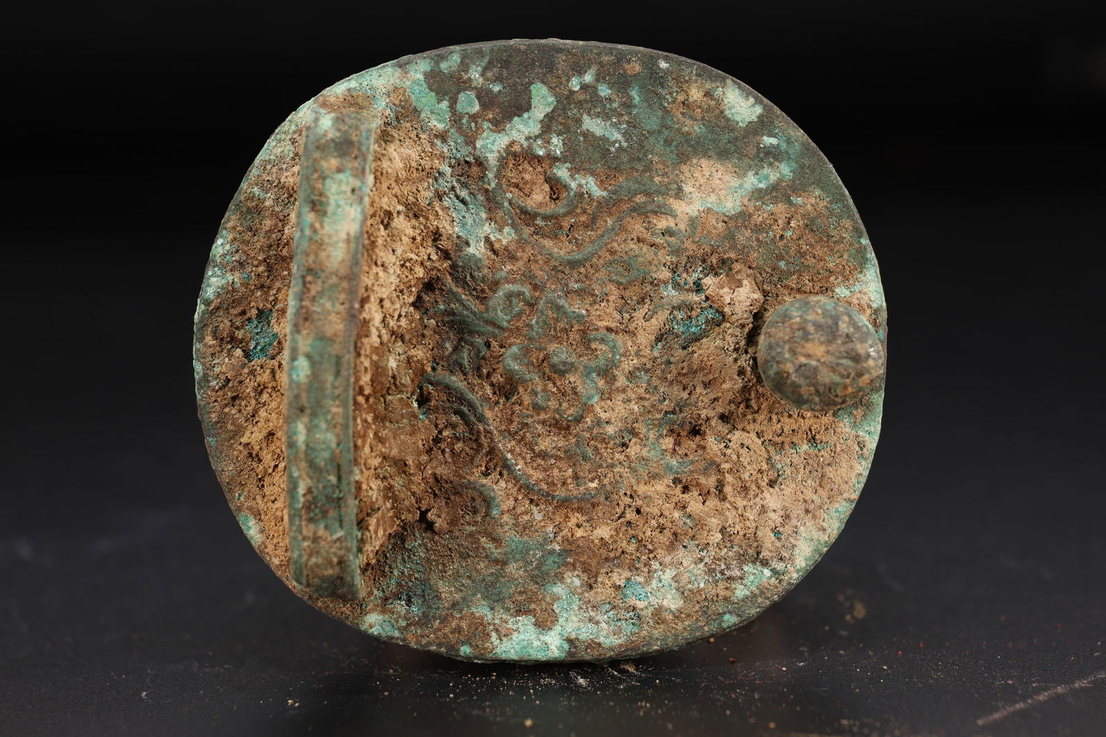 Jade Carved Deer Pattern Belt Hook - 3